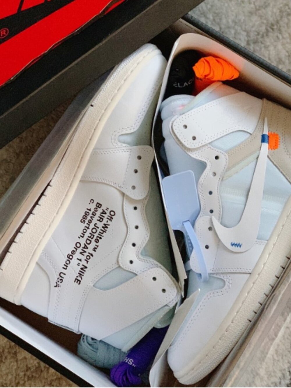 Air Jordan 1 OFF WHITE NRG Virgil Abloh